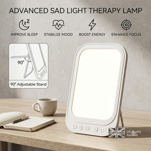 Sad lamp light therapy - lamp,